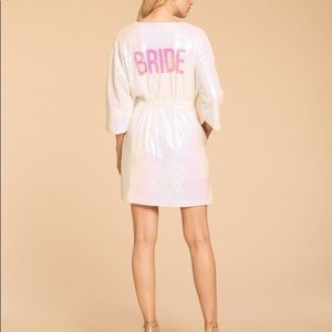 NWT Hailey Paige Bride Robe